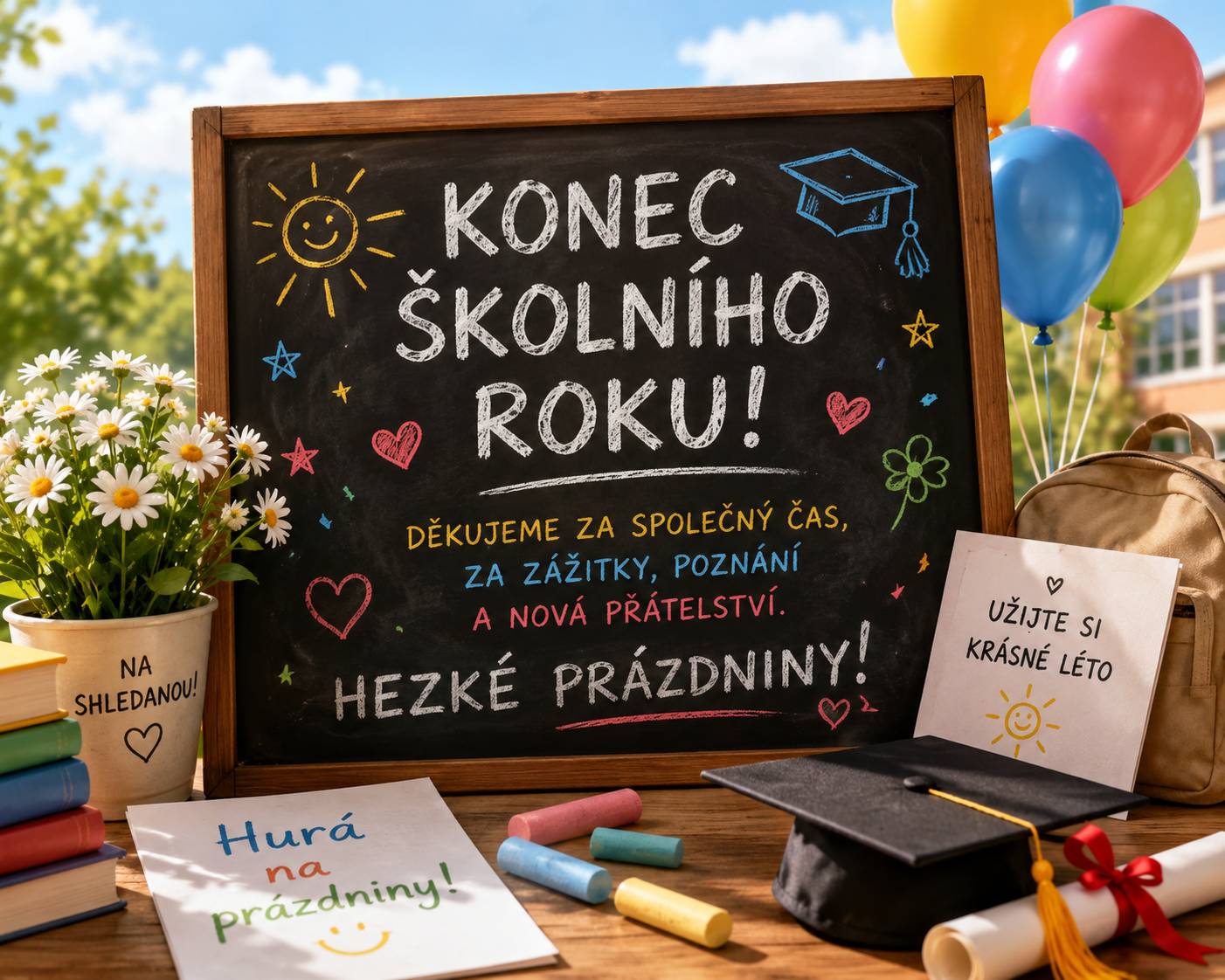 Poděkování za školní rok 2025/2026