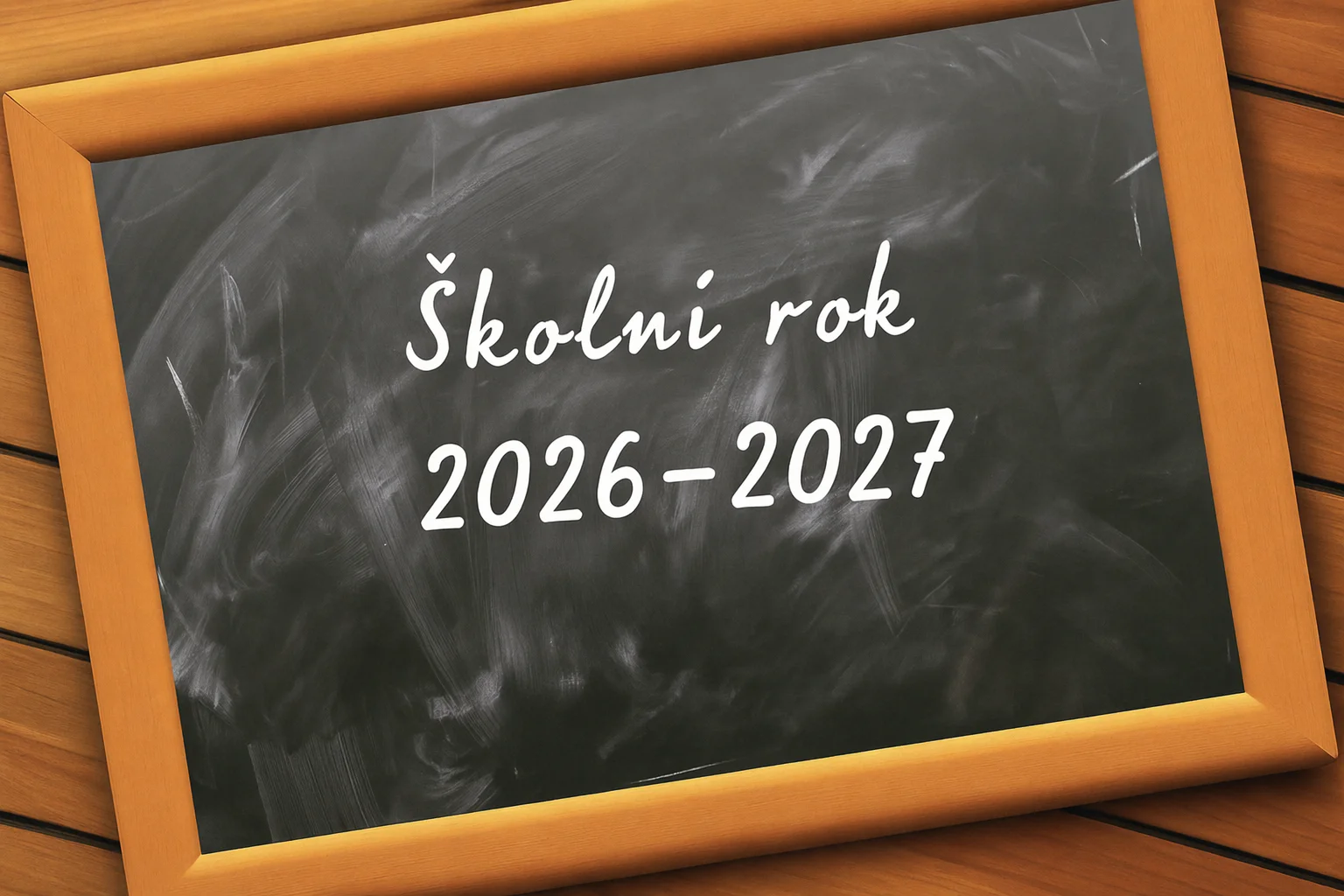 Zítra začínáme - nový školní rok 2026/2027