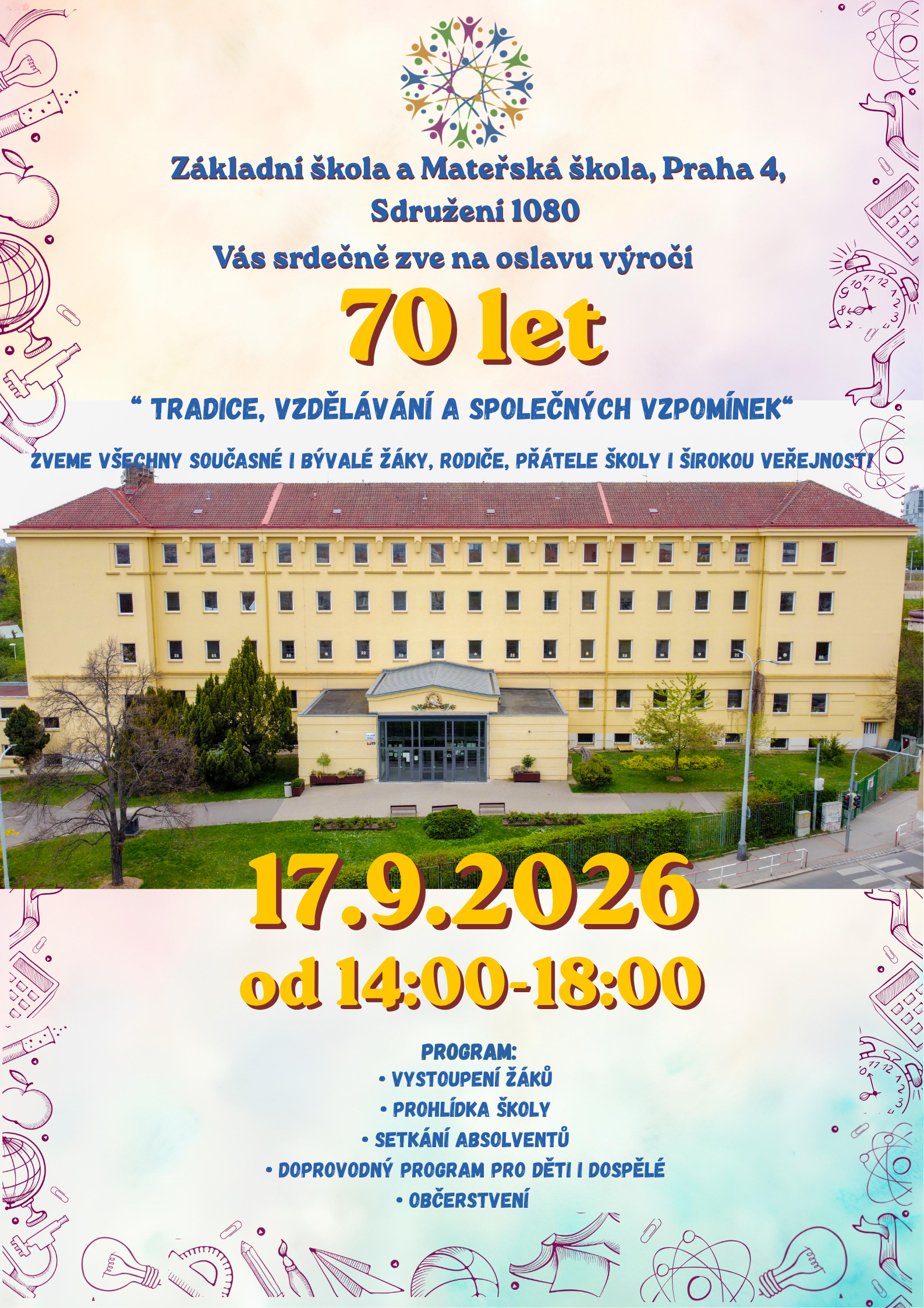 70 let od založení ZŠ Sdružení