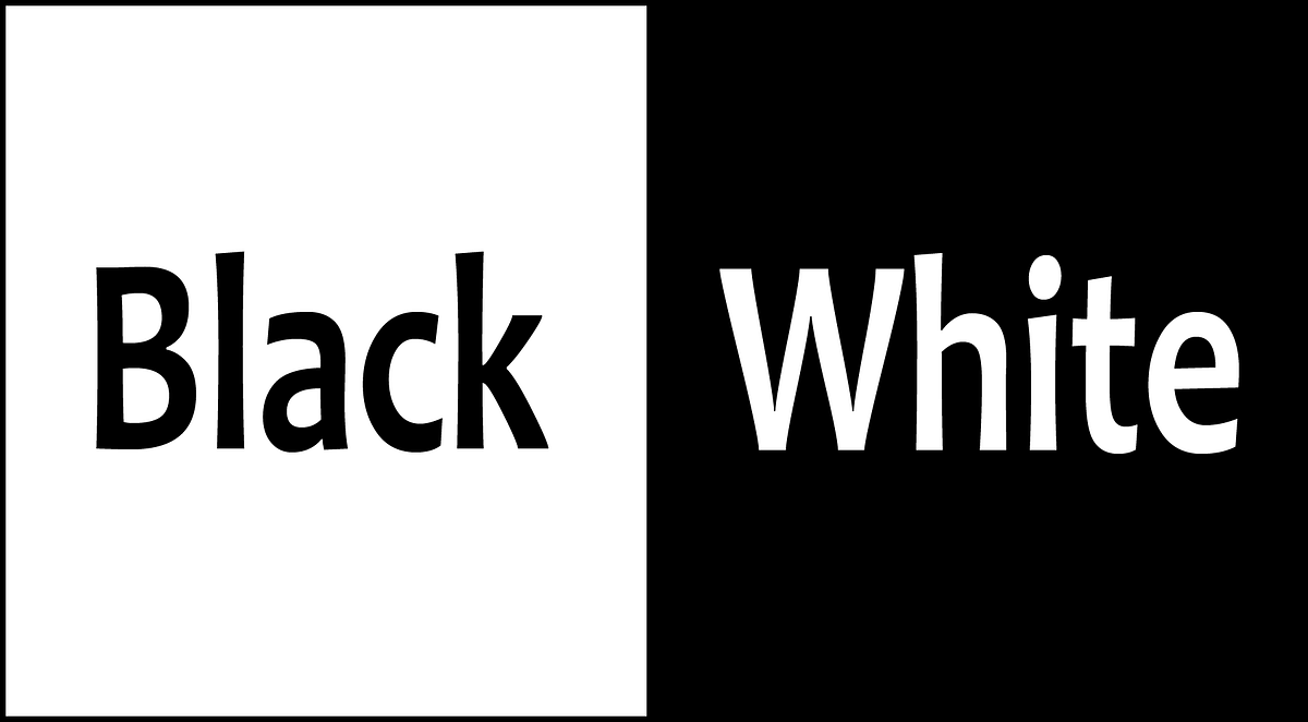 BLACK AND WHITE DAY
